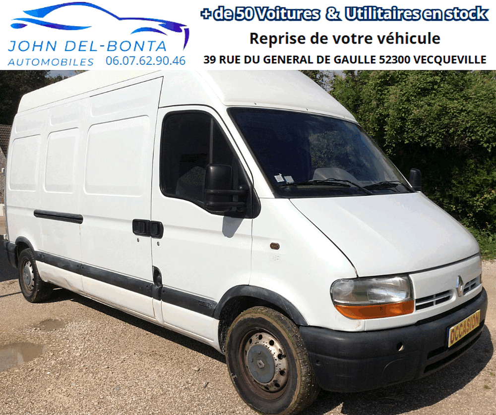 Master 2.5 dCi 120 115cv 2001 occasion 52300 Vecqueville