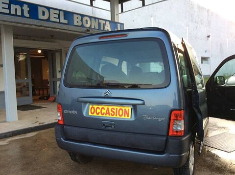 Berlingo 1.4i 75cv BIVOUAC 1ERE MAIN CRITAIR 2 GRIS FONCE 2007 occasion 52300 Vecqueville