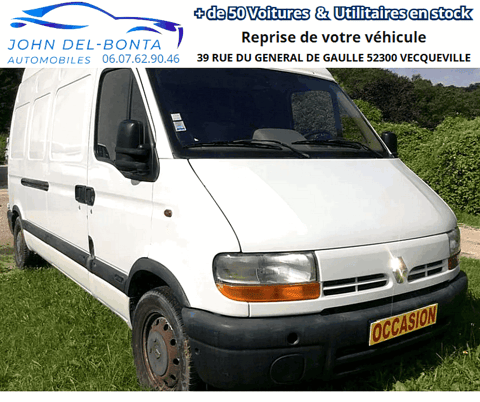 Master 2.5 dCi 115cv TVA RECUPERABLE 9158€ HORS TAXE 2001 occasion 52300 Vecqueville