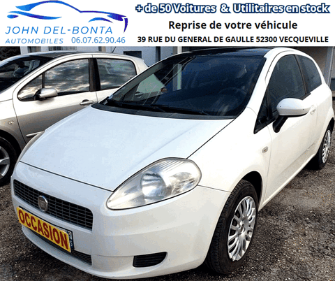 Punto 1.2 65cv 3 portes 1&egrave;re Main 2009 occasion 52300 Vecqueville