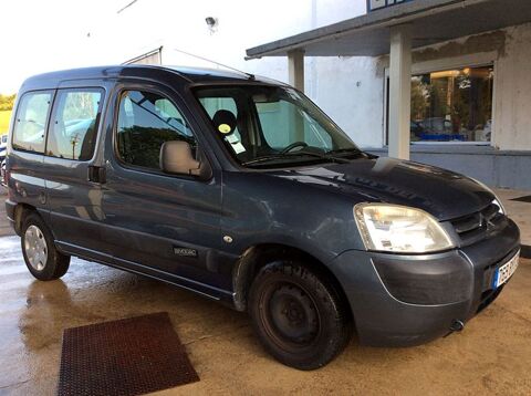 Berlingo 1.4i 75cv BIVOUAC 1ERE MAIN CRITAIR 2 GRIS FONCE 2007 occasion 52300 Vecqueville