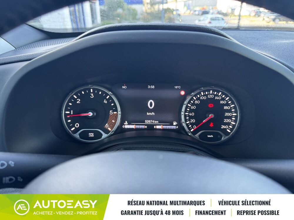 Renegade Phase 2 1.6 CRD 16V 2WD S&S 120 cv LIMITED 2020 occasion 56000 Vannes