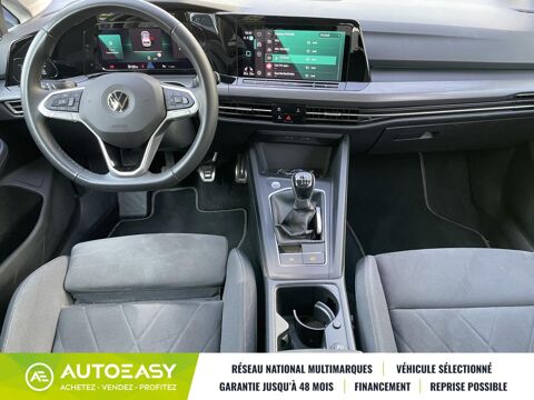 Golf VIII Phase 1 1.5 TSI 130 ch BVM6 Style 2020 occasion 35230 Saint-Armel