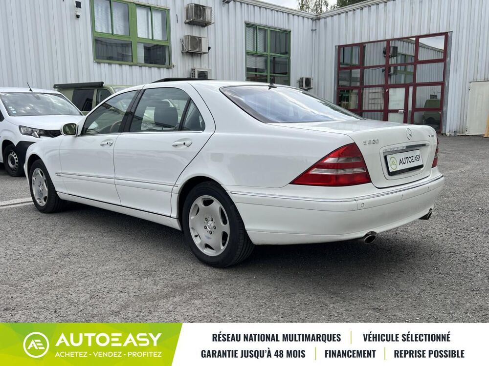 Classe S 600 V12 5.8i 367cv BVA * Full Option * Faible Kilom&eacute;trage * 2001 occasion 33185 Le Haillan
