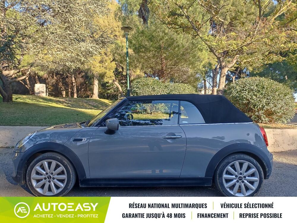 Cooper Cabriolet 1.5 L 136 CH BVA - RADARS AV / AR - REGULATEUR - B 2020 occasion 83000 Toulon
