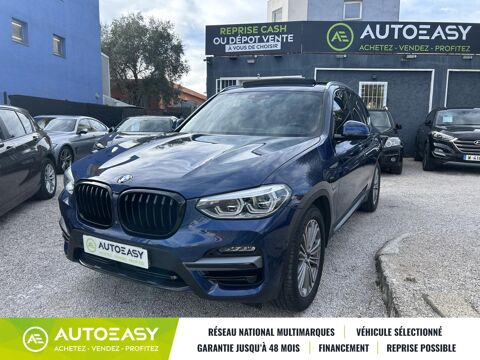 BMW X3 (G01) (2) XDRIVE 30E 292 Ch LUXURY BVA8 * TOIT OUVRANT * CAM 2020 occasion Villeneuve-Loubet 06270