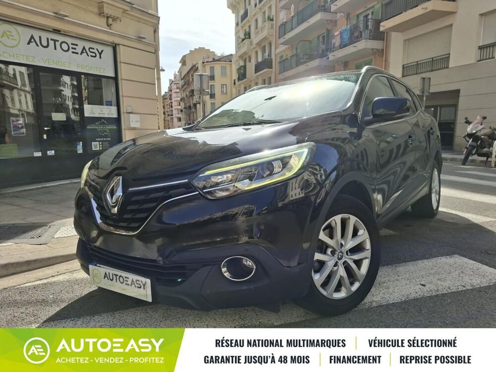 Kadjar 1.6 dCi 16V 4WD 130 CH BLACK EDITION / CHAINE DE DISTRIBUTIO 2015 occasion 06300 Nice