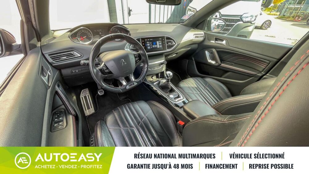 308 GT 1.6 THP 205 cv MOTEUR A CHAINE CUIR CHAUFFANT MASSANT CA 2015 occasion 67370 WIWERSHEIM