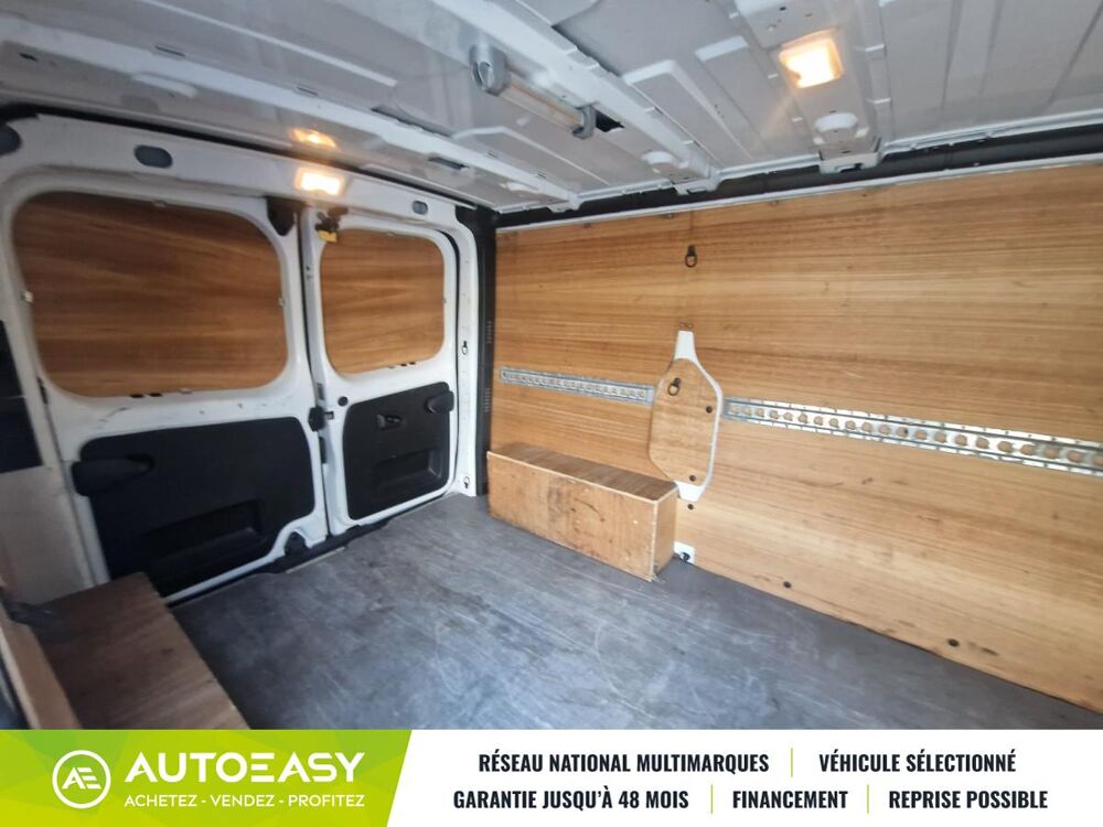 Trafic III L1H11.6 DCI 125 / CT VIERGE / 13 325€ HT / GARANTIE 12 M 2018 occasion 79000 NIORT