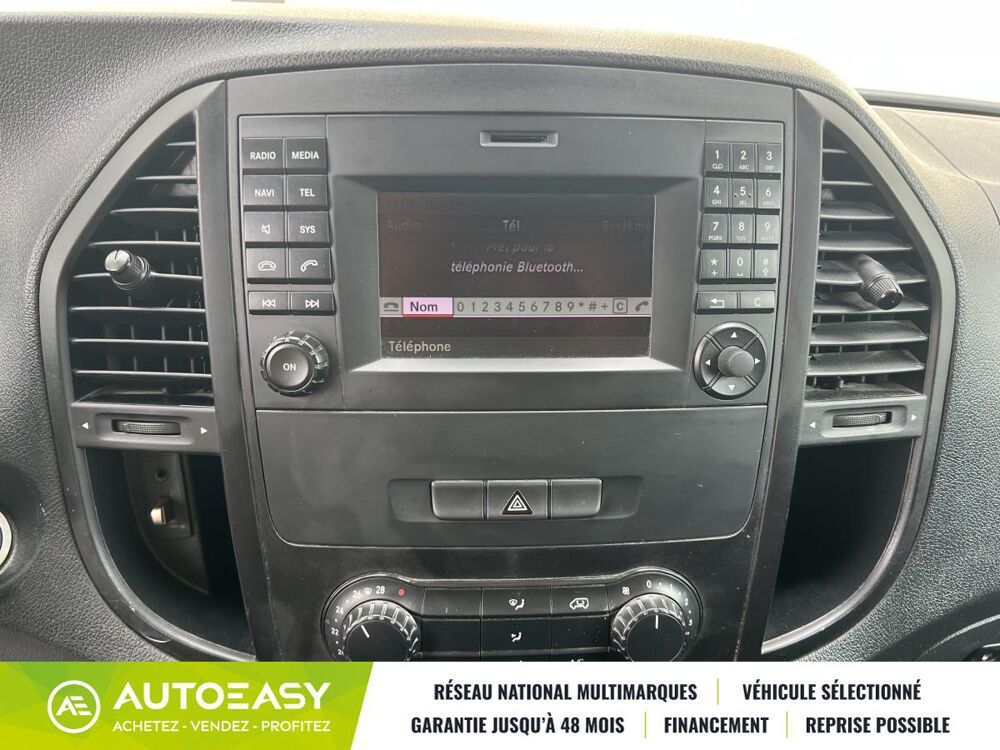 Vito Fourgon LONG 111 1.6 CDI 114 CH CAM&Eacute;RA DE RECUL 2019 occasion 90400 SEVENANS