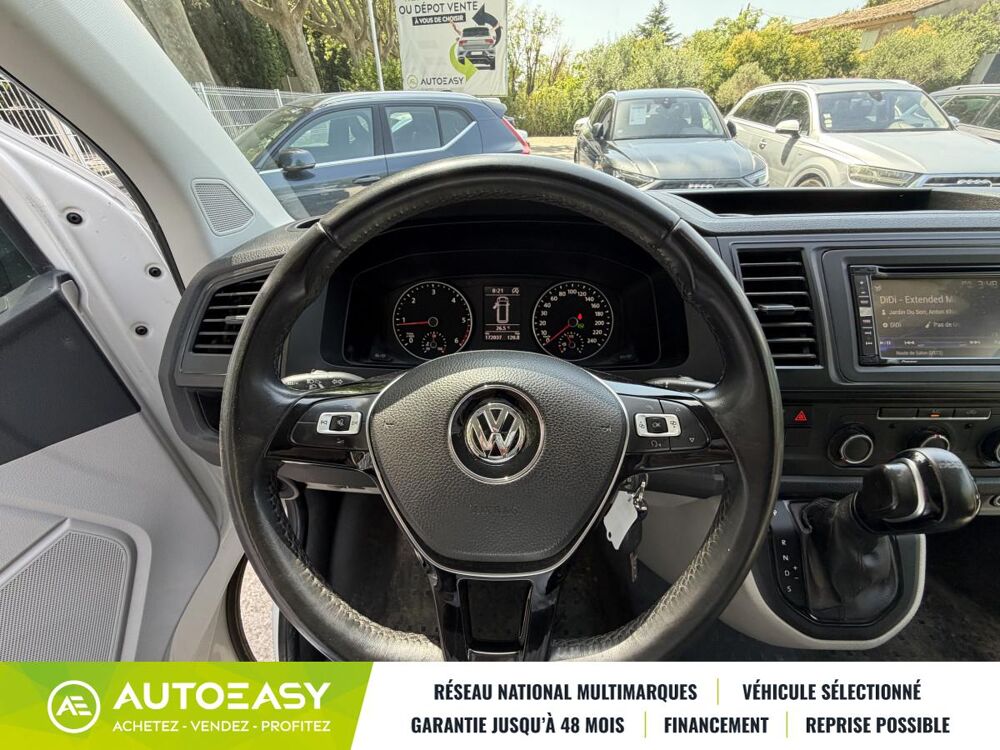 Transporter T6 2.0 TDI 180 L1H1 DSG7 / LED / Carplay / Radars AR / 2&egrave;me 2016 occasion 13330 P&eacute;lissanne