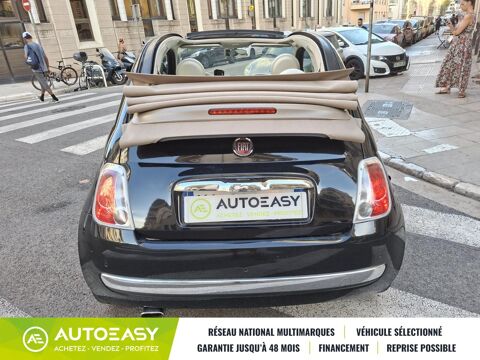 500 C 1.2 MPi 69 CH CABRIOLET / 1ERE MAIN / 55700 KMS DISTRI OK 2015 occasion 06300 Nice