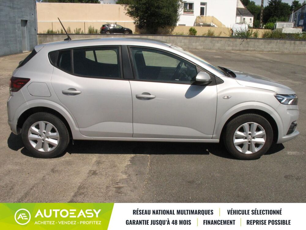 Sandero 0.9 TCe 90 CONFORT BVM6 Moteur &agrave; Chaine distribution 2022 occasion 29000 Quimper