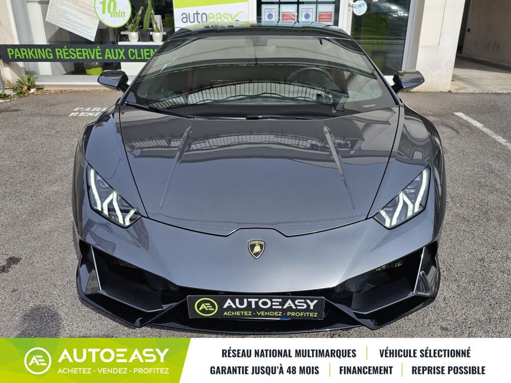 Huracan EVO V10 5.2L 640 4wd CARBON MALUS PAY&Eacute; IMMAT FRAN&Ccedil;AISE 2020 occasion 91700 Sainte-Genevi&egrave;ve des Bois