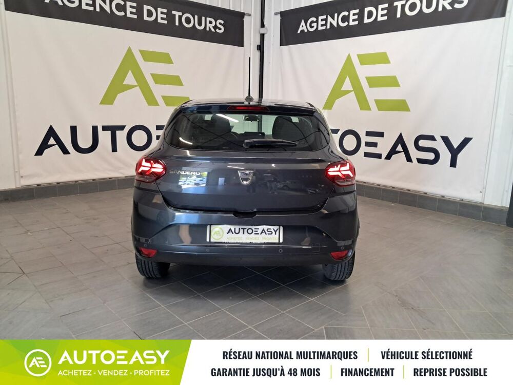 Sandero 1.0 TCe 90 Confort - 22B - 1er main - camera - suivi entreti 2022 occasion 37270 Montlouis sur Loire