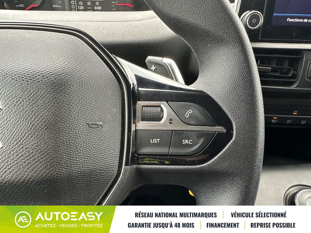 Partner - (K9) L1 1.5 BlueHDi 16V FAP EAT8 130 cv Bo&icirc;te auto * Camer 2021 occasion 33185 Le Haillan