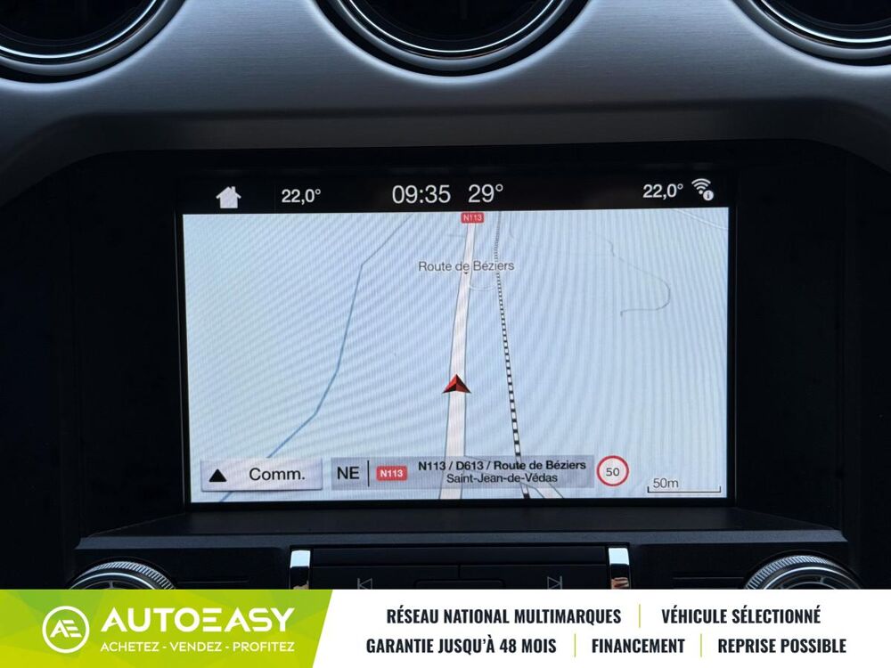 Mustang 2.3 TI ECOBOOST 317 / Echappement BORLA / Android Auto / FUL 2017 occasion 34430 Saint-Jean-de-Vedas