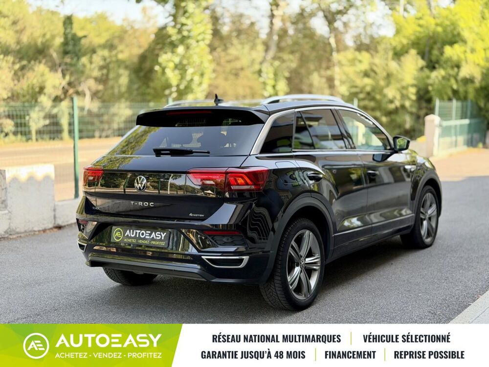 T-ROC R-Line 4Motion 2.0 TDi 150 / 1ere main / Entretien VW / Came 2020 occasion 34430 Saint-Jean-de-Vedas