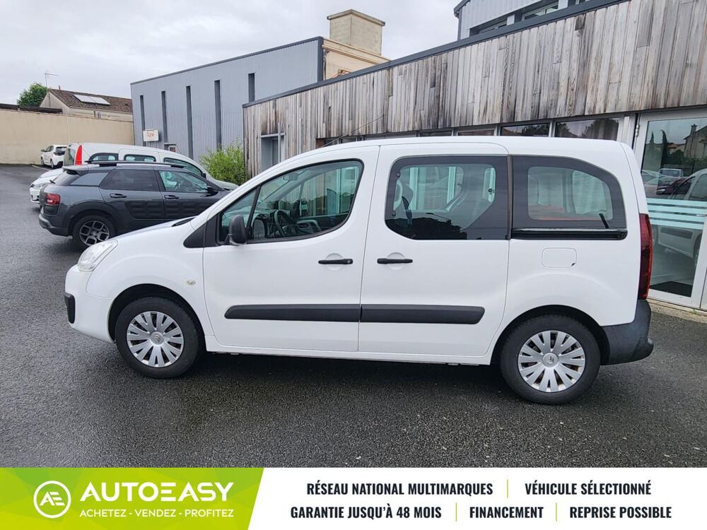 Berlingo PHASE 2 1.6 HDI 75 FEEL / 5 PLACES / 9990€ HT / GARANTIE 12 2018 occasion 79000 NIORT