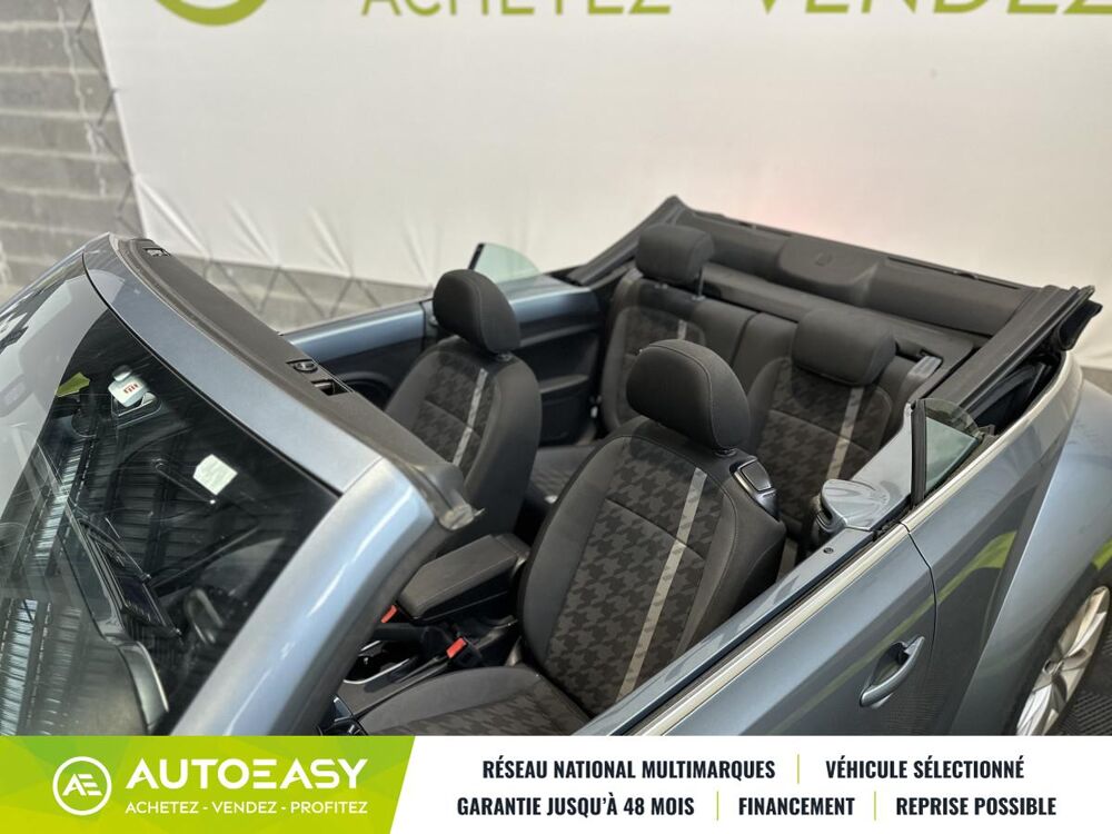 COCCINELLE II VOLKSWAGEN Coccinelle Cabriolet 1.2 TSI 2017 / CAPOTE &Eacute;LEC. 2017 occasion 29850 GOUESNOU
