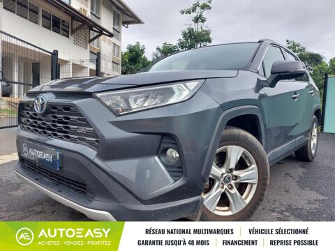 Toyota RAV 4 V 2.5 VVT-iE 16V 222 Hybrid AWD-I E-CVT 177 cv Boîte auto 2019 occasion Remire Montjoly 97354