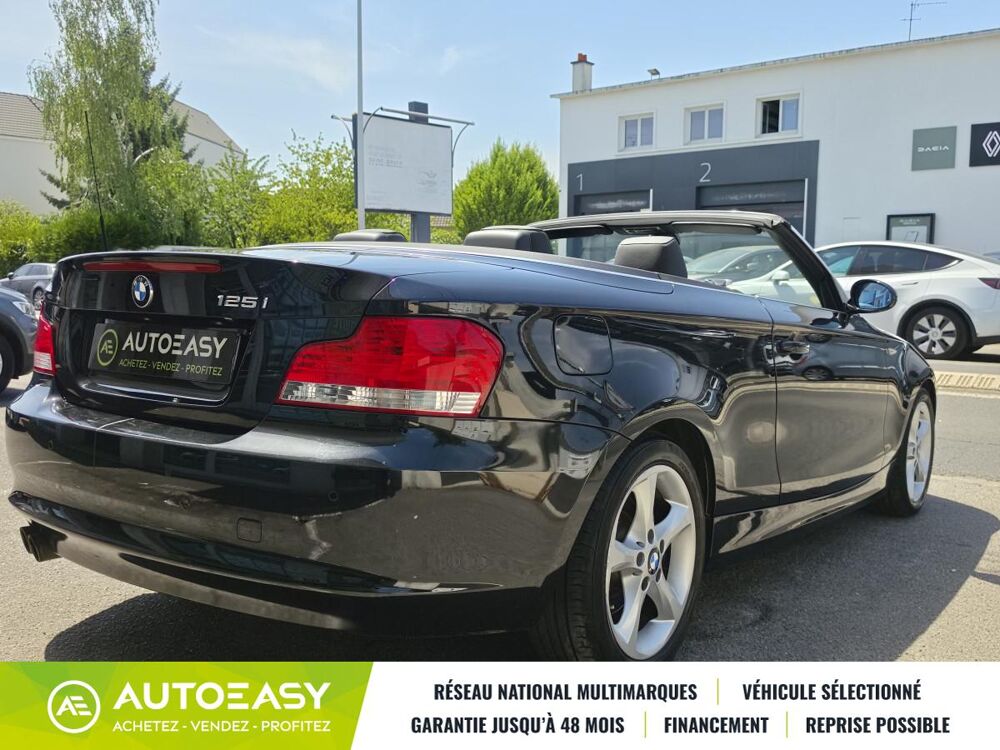 S&eacute;rie 1 Cabriolet 125 i 218 ch 125i 6 cylindres Luxe Suivi BMW 2009 occasion 91700 Sainte-Genevi&egrave;ve des Bois