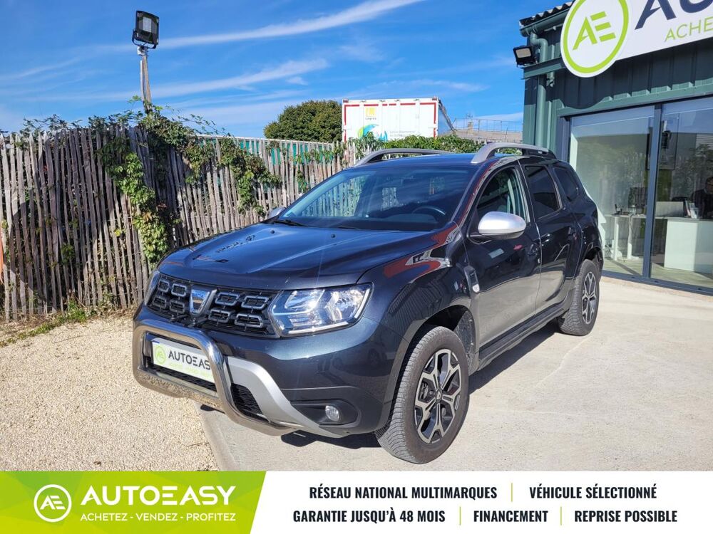 Duster 1.5 BLUE DCI 115 PRESTIGE 4WD 4X4 GPS CAMERA 360 SIEGES CHAU 2021 occasion 24100 Creysse
