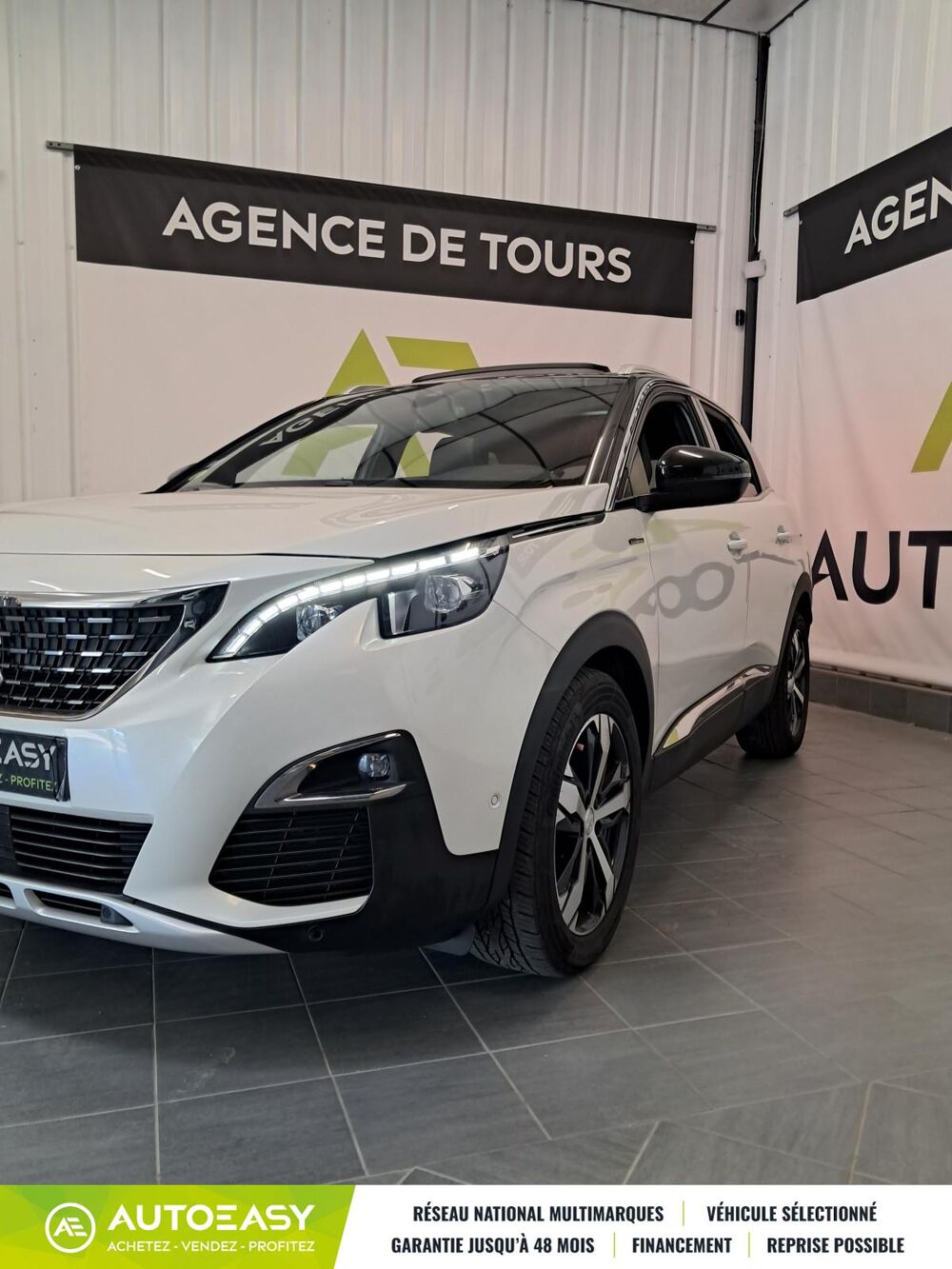 3008 1.5 BlueHDi 130 GT Line EAT8 - TOUTES OPTIONS - DISTRI OK 2018 occasion 37270 Montlouis sur Loire