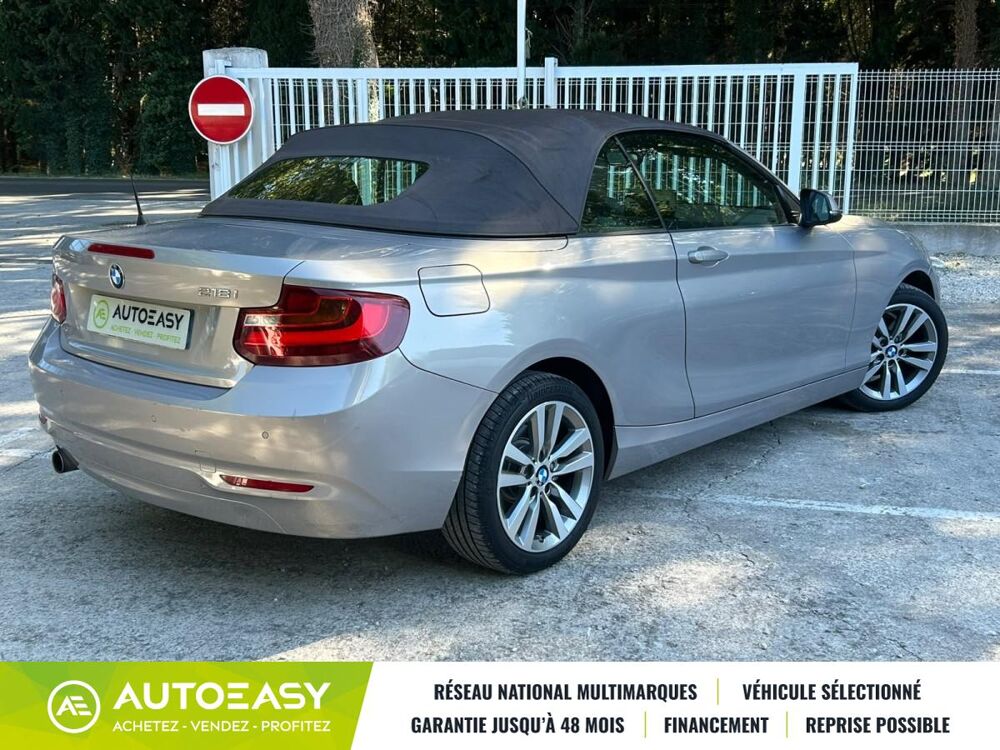 Serie 2 Cabriolet (F23) 218i 136 Lounge / V&eacute;hicule Fran&ccedil;ais / Entret 2016 occasion 13330 P&eacute;lissanne