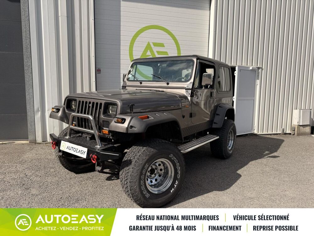 Wrangler YJ 2.5 i Break bach&eacute; 4WD 121 CV 1989 occasion 33185 Le Haillan