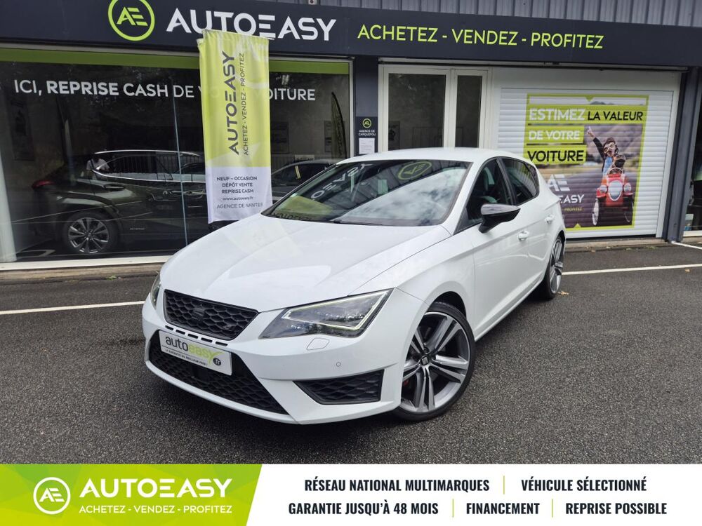 Leon CUPRA 2.0 TSI 280ch DSG6 Si&egrave;ges chauffants Alcantara 2016 occasion 44470 Carquefou