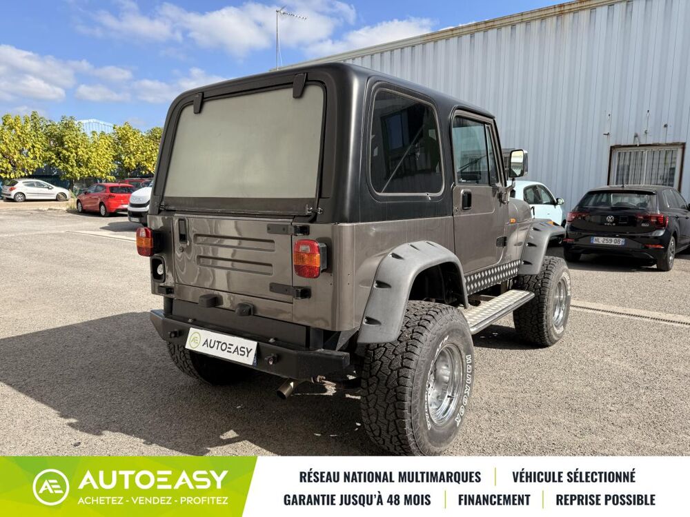 Wrangler YJ 2.5 i Break bach&eacute; 4WD 121 CV 1989 occasion 33185 Le Haillan