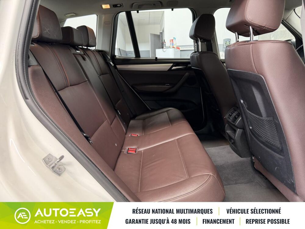 X3 xDrive35dA 313 ch xLine / boite auto / Entretien complet BMW 2015 occasion 29850 GOUESNOU