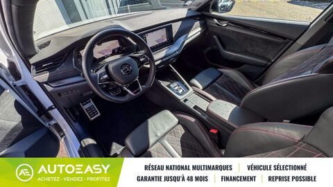 Octavia RS 2.0 TSi 245 DSG7 1&egrave;re main CG Francaise DCC Side Assist A 2021 occasion 67370 WIWERSHEIM
