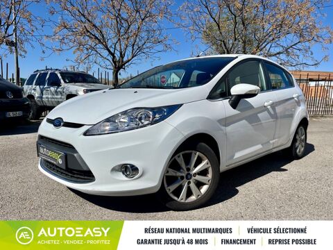 Ford Fiesta V 1.25 82ch Titanium 5p / 1&egrave;re Main 2010 occasion Aix-en-Provence 13290