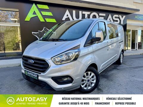 Ford Transit Custom Limited 2.0 EcoBlue 130 ch 320 L2H1 Cabine Approfondie 6 Pla 2019 occasion Saint-Jean-de-Vedas 34430