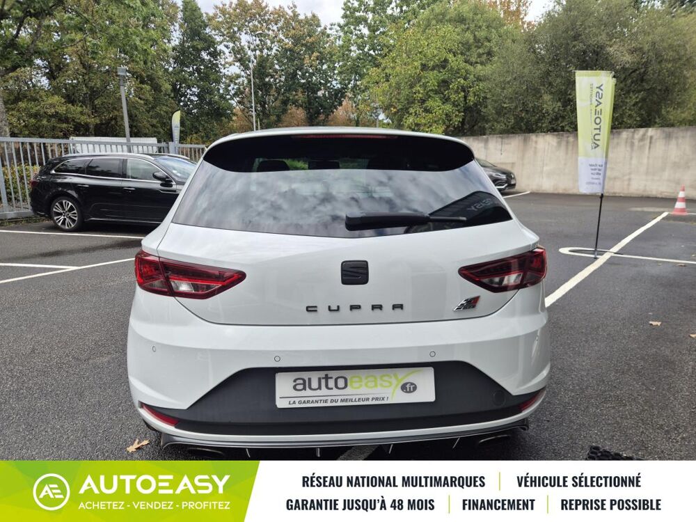 Leon CUPRA 2.0 TSI 280ch DSG6 Si&egrave;ges chauffants Alcantara 2016 occasion 44470 Carquefou
