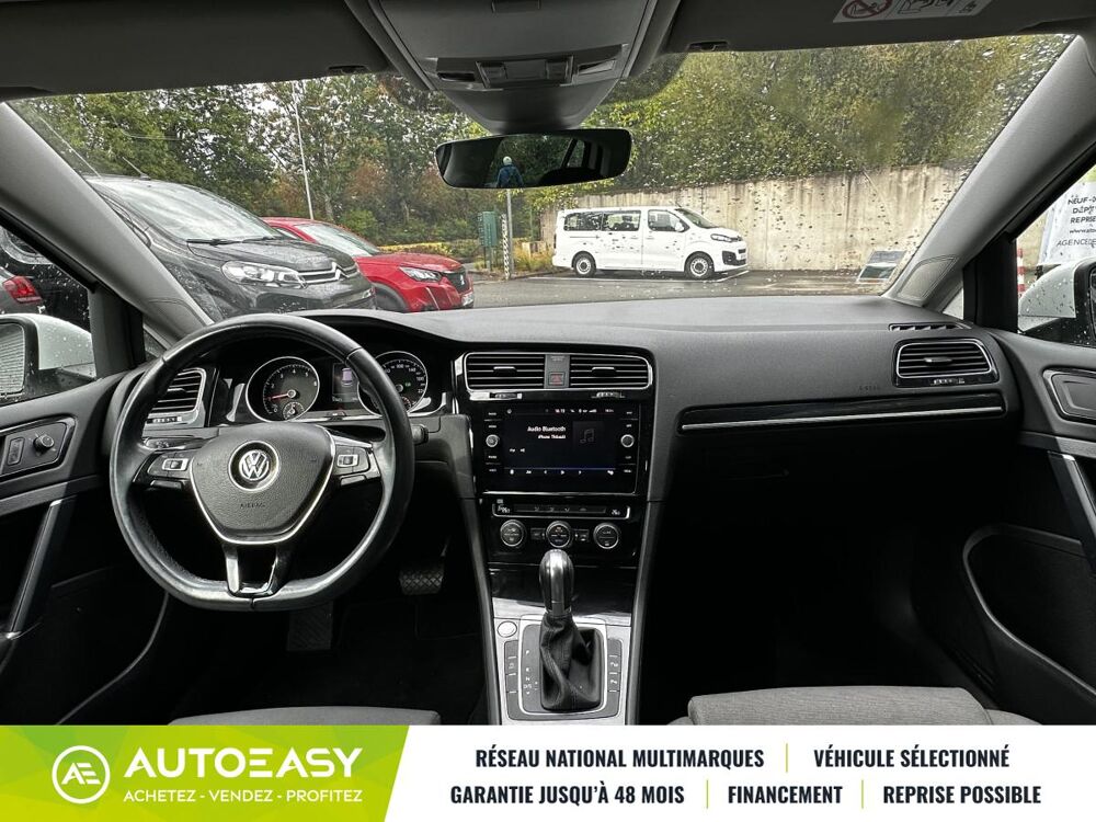 Golf 1.5 TSI 130ch Carat 1&egrave;re main - Entretien VW - Carplay - R&eacute;g 2018 occasion 44470 Carquefou