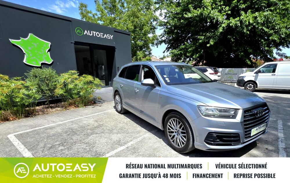 Q7 3.0 V6 TDI Clean Diesel 272 Tiptronic 8 Quattro 7pl S LINE E 2016 occasion 13330 P&eacute;lissanne