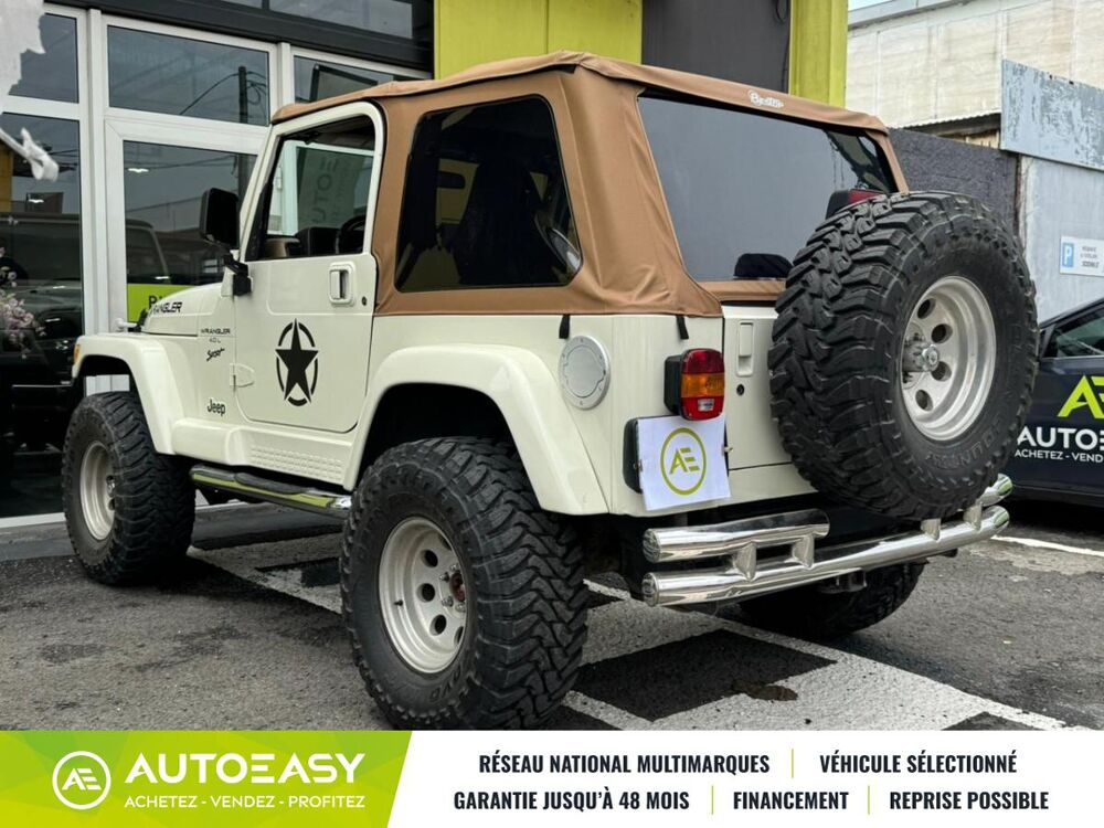 Wrangler II 4.0 Sport 177 cv 6 cylindres en ligne // Boite Auto // Mo 2000 occasion 97122 Baie-Mahault