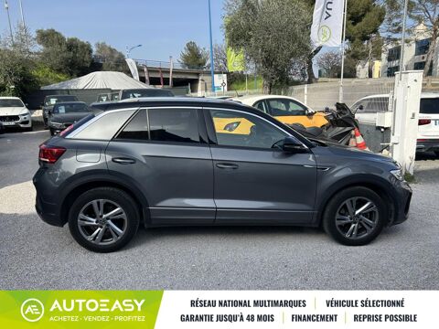 T-ROC (2) 2.0 TDI 150 Ch R-LINE * CAMERA * CARPLAY * FULL LED 2022 occasion 06270 Villeneuve-Loubet