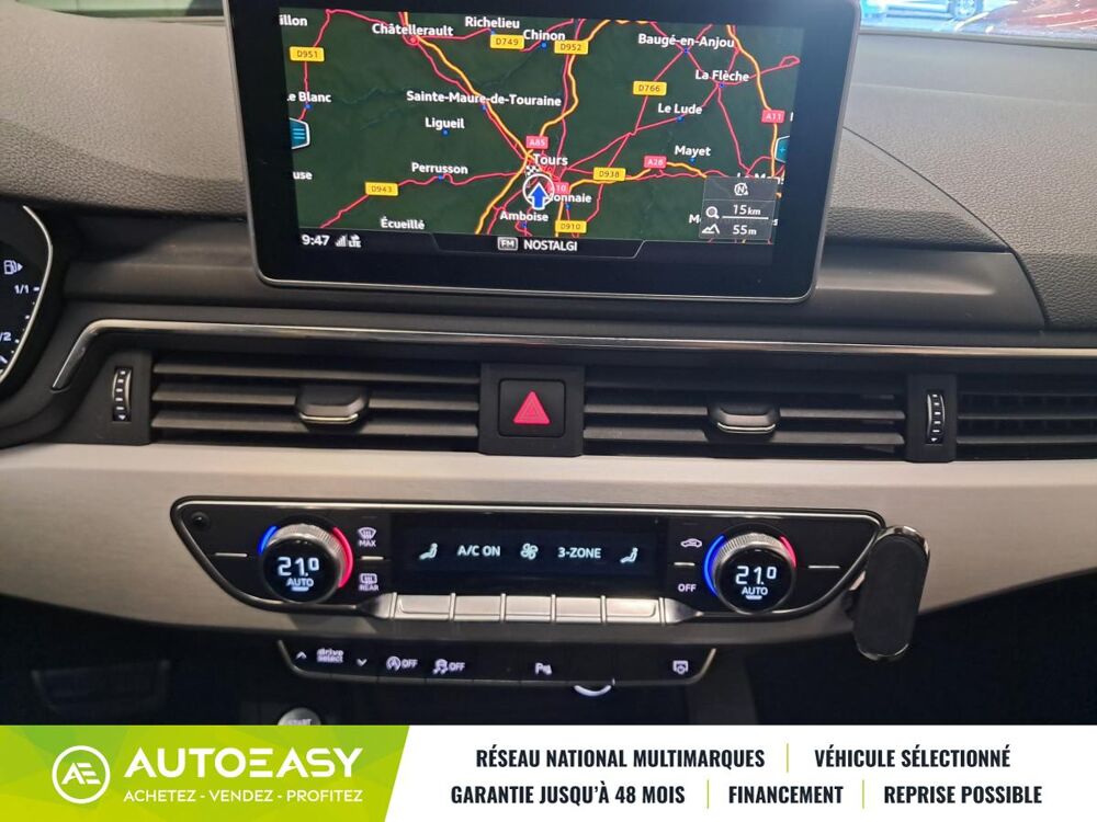 A4 (8W2) 2.0 TDI 150 S line S tronic 7 - 2eme main - suivi ent 2018 occasion 37270 Montlouis sur Loire