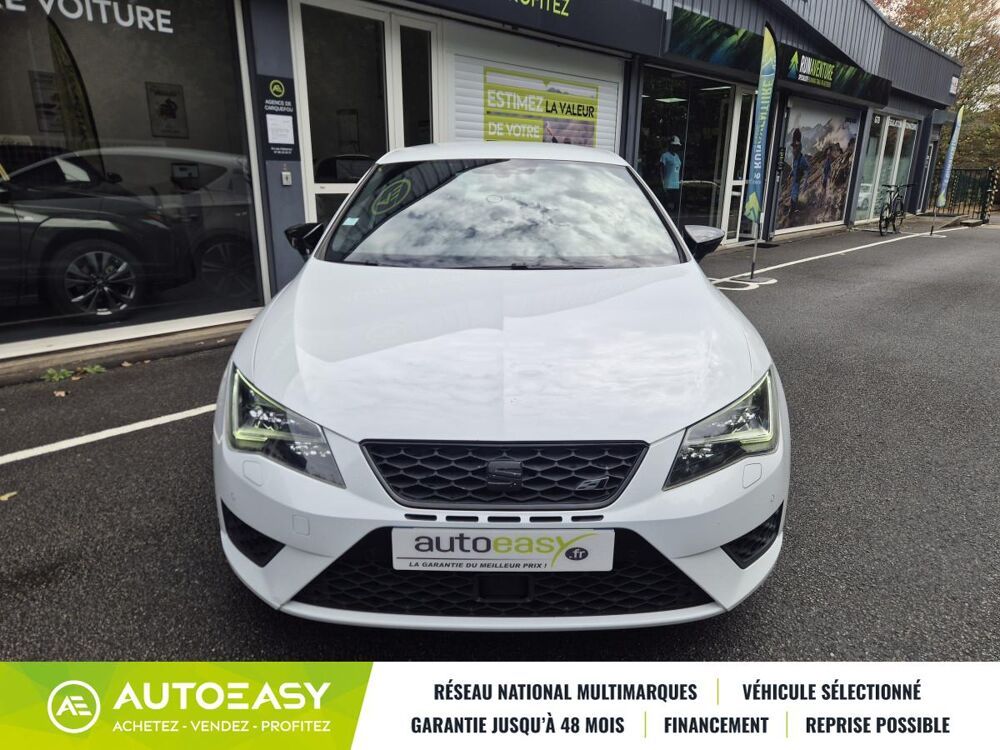 Leon CUPRA 2.0 TSI 280ch DSG6 Si&egrave;ges chauffants Alcantara 2016 occasion 44470 Carquefou