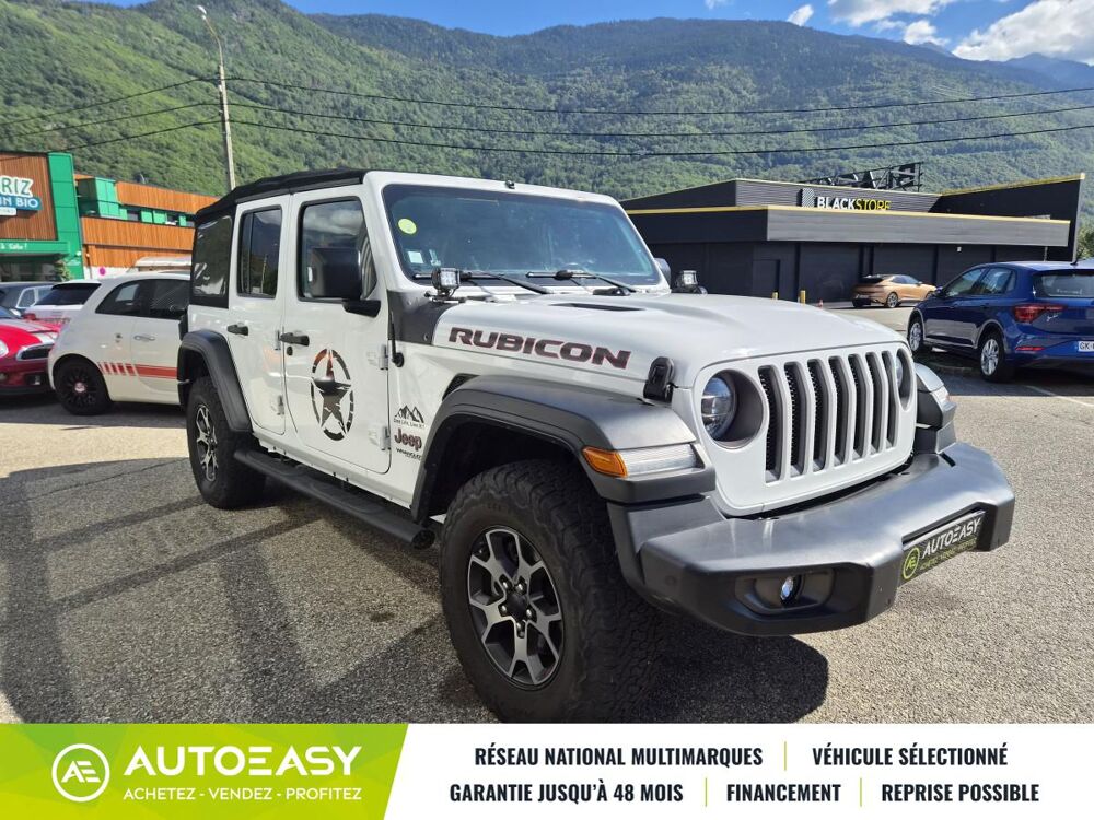 Wrangler JL 2.2 crdi RUBICON 200CV Boite Auto 2019 occasion 73200 Albertville