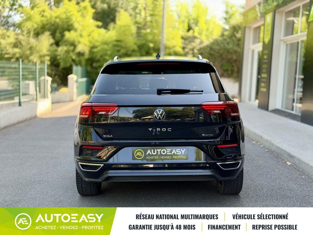 T-ROC R-Line 4Motion 2.0 TDi 150 / 1ere main / Entretien VW / Came 2020 occasion 34430 Saint-Jean-de-Vedas