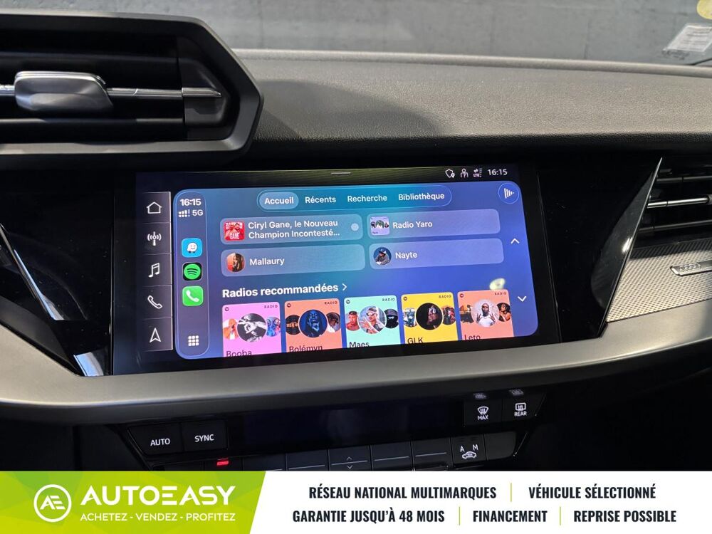 A3 35 TDI 150 ch Design Luxe S tronic 7 / Bo&icirc;te automatique / C 2020 occasion 29850 GOUESNOU