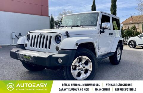 Jeep Wrangler Sahara 2.8 CRD 3p BA 200cv / distribution NEUVE / Bâche four 2013 occasion Aix-en-Provence 13290