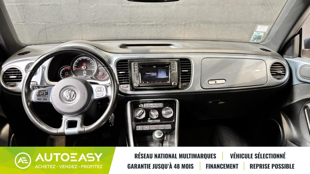 COCCINELLE II VOLKSWAGEN Coccinelle Cabriolet 1.2 TSI 2017 / CAPOTE &Eacute;LEC. 2017 occasion 29850 GOUESNOU