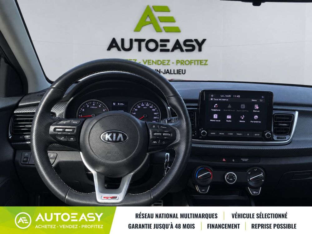 Rio IV 1.0 TGDI / 100 CH / GT LINE / SUIVI COMPLET KIA 2021 occasion 38300 Bourgoin-Jallieu