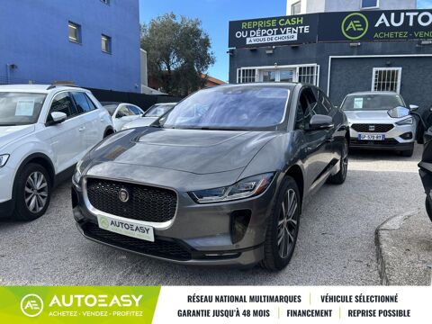 Jaguar I-PACE EV400 AWD S First Edition 400 Ch 90 KWH * 1ER MAIN * CARPLAY 2018 occasion Villeneuve-Loubet 06270